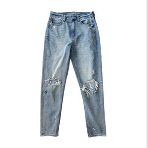 American Eagle Ripped Mom Jeans